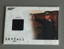 2013 James Bond Autographs & Relics SSC31 Silva's Tie Costume Relic Card