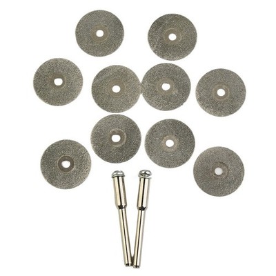 10Pcs 20mm Diamond Cutting Off Disc Diamond Grinding Wheel Cutting Discs
