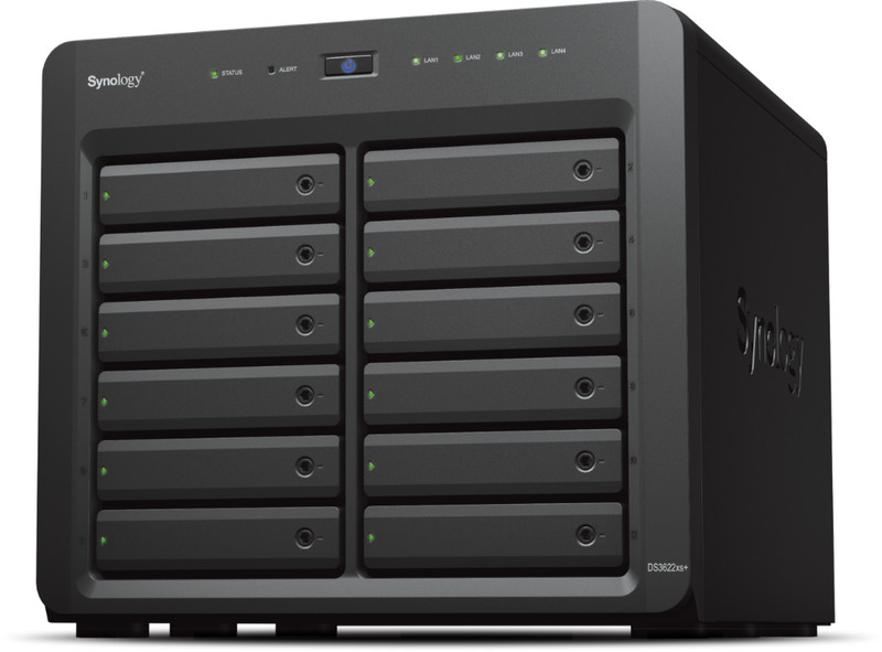 Synology DiskStation DS3622xs+ 12-Bay NAS Enclosure, Diskless
