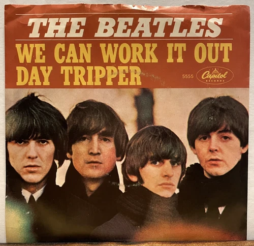 Rock 45 THE BEATLES We Can Work It Out / Day Tripper CAPITOL WITH PICTURE SLEEVE