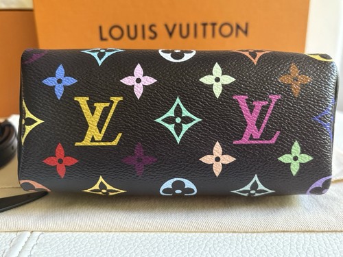 ๐ NIB Louis Vuitton X Takashi Murakami Nano Speedy Multicolor Black M13406 2025 - Picture 7 of 10