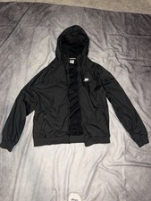 Nike Rain jacket Grey Size Medium NO ZIPPER