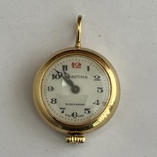 Little old Ladies Vintage mechanical Pendant Fob Watch Bxactima need’s service 