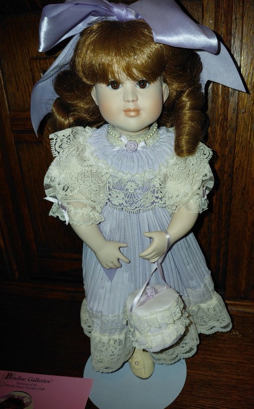 "Emily" Porcelain Doll - Paradise Galleries Treasury Collection Vintage