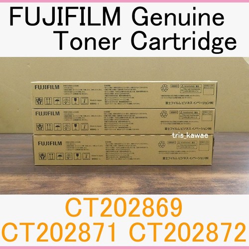 FUJI FILM Genuine Toner 3-color set CT202869 CT202871 CT202872 C4475/C5570/C5575 - 第 4/6 張圖片