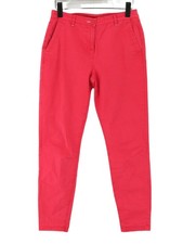 Next Women's Jeans UK 8 Red Cotton with Elastane Straight