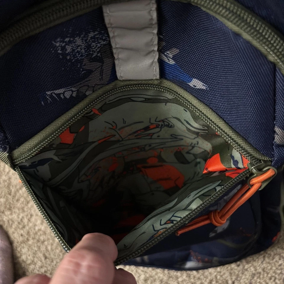 Target Azul/Verde 15" Niños Dinosaurio Regreso a la Escuela Mochila Bolso de Hombro Foto 3 de 4