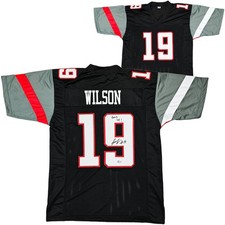 Texas Tech Red Raiders Tyree Wilson Signed Black Jersey 
