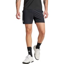 adidas men TENNIS ERGO 5 INCH SHORTS - Black NWT size Small