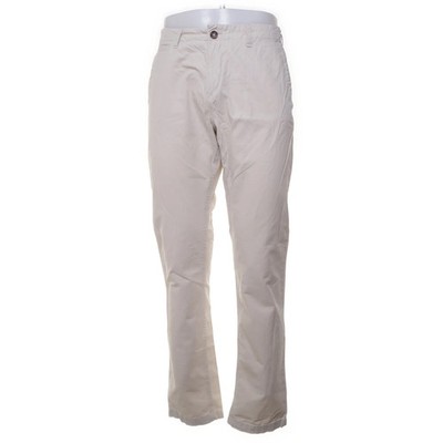 Hampton Republic, Chino, Größe: 34/34, Beige, Baumwolle/Leinen, Einfarbig #b6W