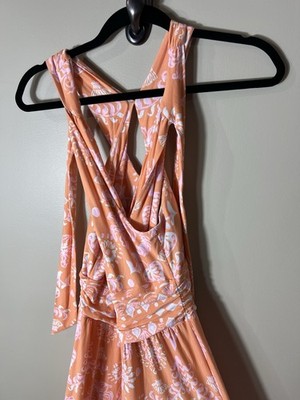 LILLY PULITZER Montecito Halter Maxi Dress Coral Front Cross Summer Classy Small | eBay LILLY PULITZER Montecito Halter Maxi Dress Coral Front Cross Summer Classy Small | eBay
