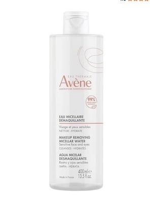 Avene Make-Up Removing Micellar Water 400ml 13.5oz EXP 04/2028