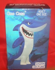 INFLATABLE SHARK COSTUME SUIT ADULT HALLOWEEN SHARK WEEK
