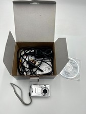 Pentax Optio S7 Digital Camera Silver 7.0 MP 3x Optical Zoom with Accessories