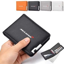Large Capacity Modern Wallet with McLaren F1 Racing Logo - 4 Colour Options