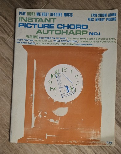Instant Picture Chord Autoharp No. 1 Play Today Without Reading Music