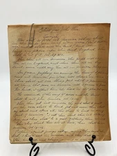 Rare Antique Extracts/Manuscript-John Wroe-1800s Prophetic Writings