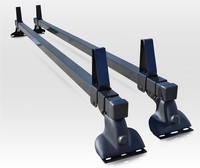 Rack Bars 2 Bar Mit Ladestop FüR Volkswagen Transporter T6 2015-2019 Schwarz