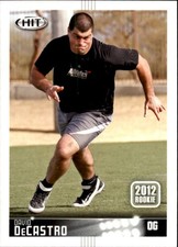 2012 SAGE HIT #44 David DeCastro 12R RC Rookie Card