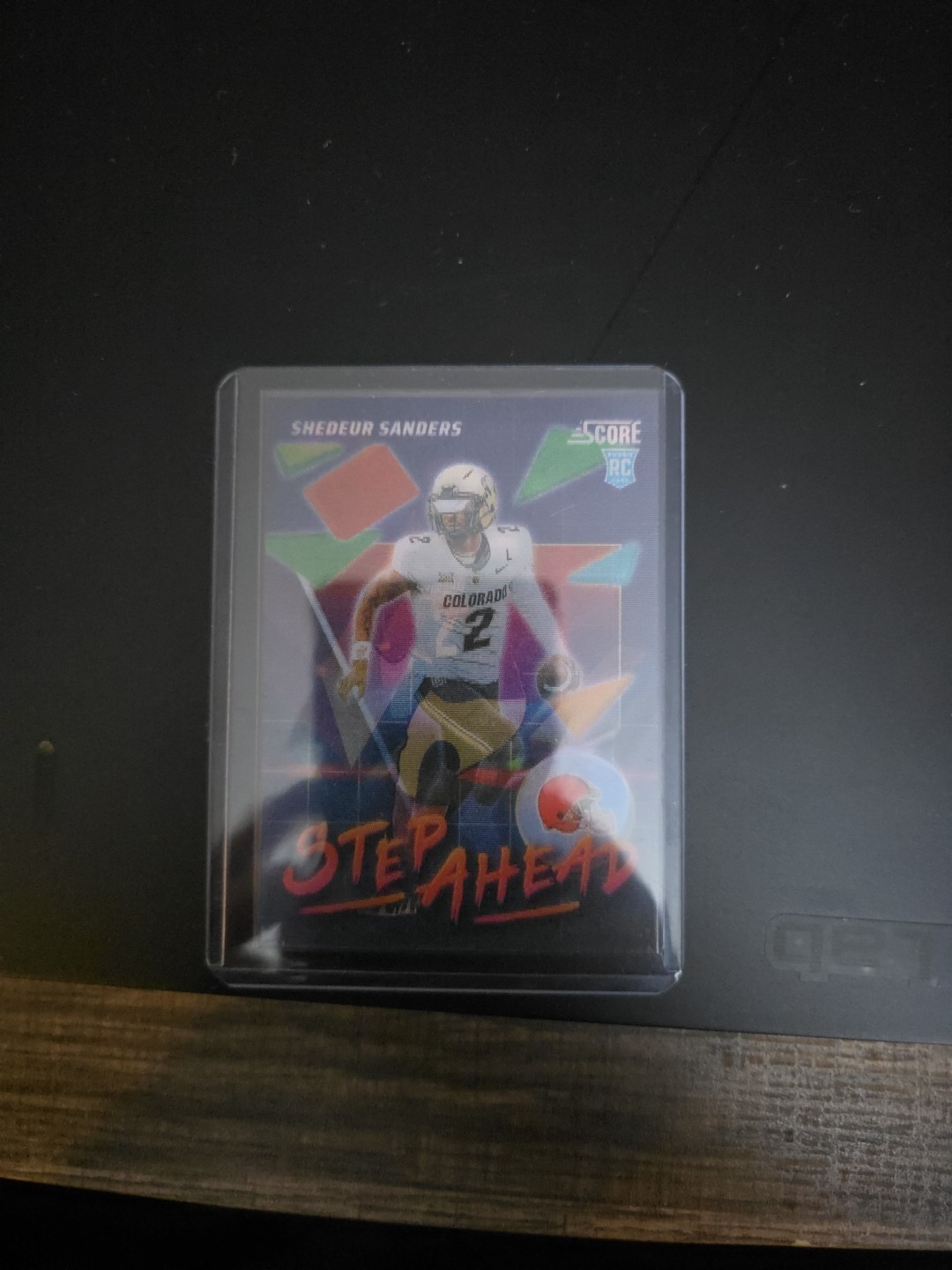 SHEDEUR SANDERS 2025 Score Step Ahead SSP CASE HIT BROWNS RC #SA-SSS