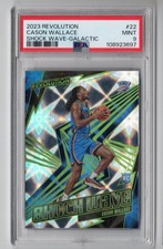 2023-24 Panini Revolution Shock Wave Galactic Rookie RC #22 Cason Wallace PSA 9