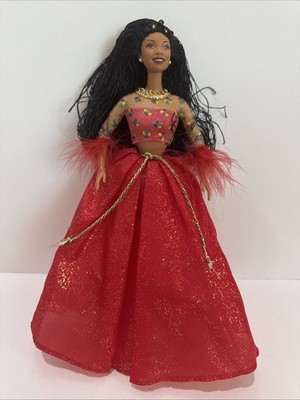 Barbie Brandy Singing Holiday Doll 1997 Red Dress Mattel