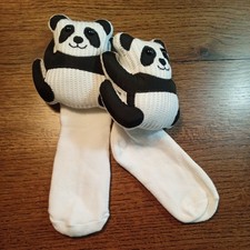 3D Cute black and white Socks Knitted Panda Unisex Funny Warm Winter Gifts