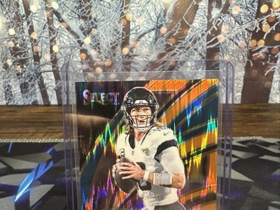 2025 Panini Select - Club Level Trevor Lawrence #229 Orange Shock