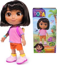 Dora, Sing & Explore Dora Doll with Music, Sound Effects, Bilingual Phrases, Dol