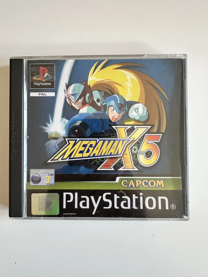 MEGAMAN X5  PSX PSONE PS1  USATO PLAYSTATION, foto 1 di 5