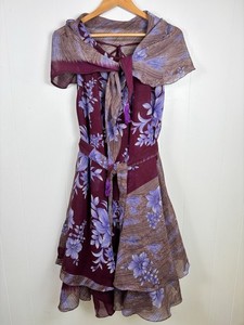 Sari Silk Dress | eBay
