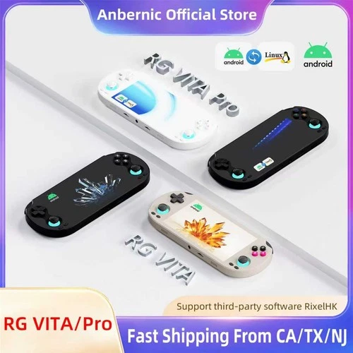 ANBERNIC RG VITA / RG VITA Pro Handheld Game Console Android Video Gaming Player