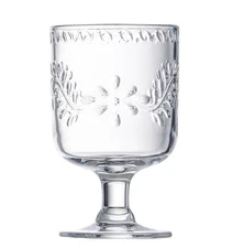 - RENO- 12.8 ounce, Set of 4, Stackable Heavy-duty Acrylic Wine Glass, Plasti...