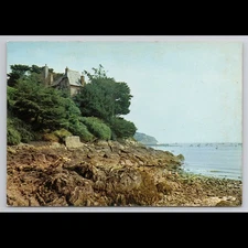 Vintage Postcard Saint-Cast Coastal View Unposted Scenic Collectible Original