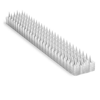 33ft Outdoor Transparent Clear PVC Bird Defender Spikes Strips for Indoor
