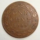 1909 Canada Large Cent — photo from another recent sale