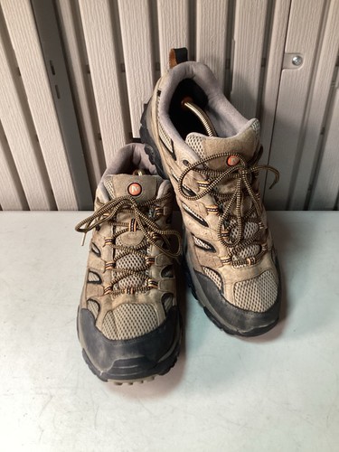Merrell Moab 2 Ventilator Used Hiking Walking Shoes In Taupe - UK 13 US 14 EU 49 - Picture 3 of 23