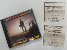 JOE STRUMMER Earthquake Weather CD 465347 2 + 2 Original 1989 Birmingham Tickets