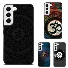 For Samsung Galaxy Z Fold Flip 3 4 5 6 Aum Om Ohm symbol Plastic TPU Case