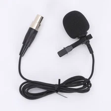 Pro Lavalier Speech Microphone For Shure Wireless Body-Pack mini 4pin XLR TA4F