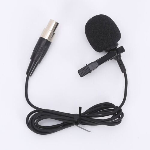 Pro Lavalier Speech Microphone For Shure Wireless Body-Pack mini 4pin XLR TA4F - Afbeelding 1 van 5