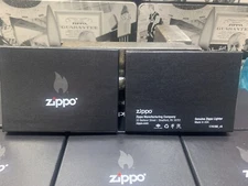 ZIPPO EMPTY BLACK INCLUDE 2 PSC ZIPPO LIGHTER BOX