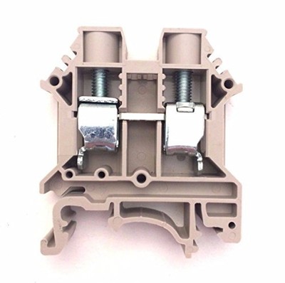 Dinkle Dk10n Din Rail Terminal Block Screw Type Ul 600v 60a 620awg Pack Of 50