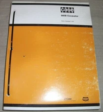 CASE 980B EXCAVATOR PARTS MANUAL FACTORY OEM 