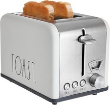 Toaster Oven, Stainless Steel 2-Slice Square ...