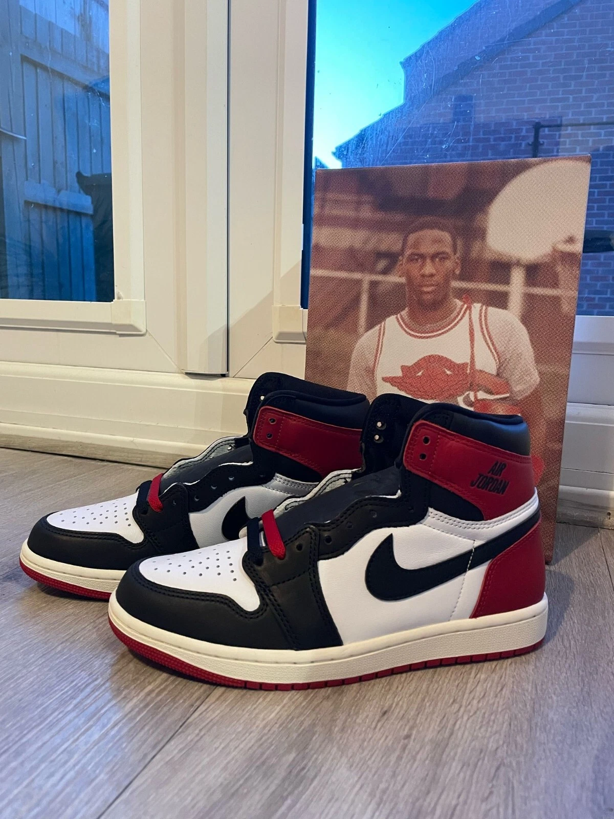Air Jordan 1 Retro High OG "Black Toe Reimagined" DZ5485 106 UK6 US7
