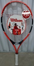Wilson Federer Tennis Racket Orange Black 25" Youth 9-10 NEW Model WRT20170U