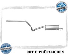 Auspuffanlage VW Polo (9N) 1.9 TDI 74KW Auspuff Endtopf Mittelrohr