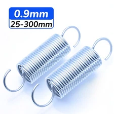 0.9mm Wire Dia Expansion Spring Tension Extension Expanding Extending Springs