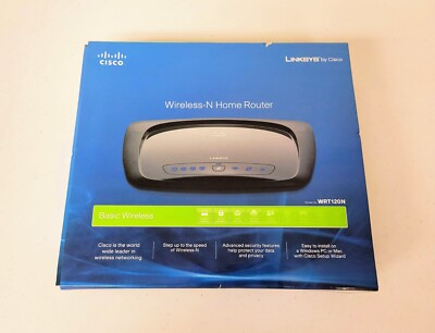 Linksys WRT120N 150 Mbps 4-Port 10/100 Wireless N Router 745883588992| eBay
